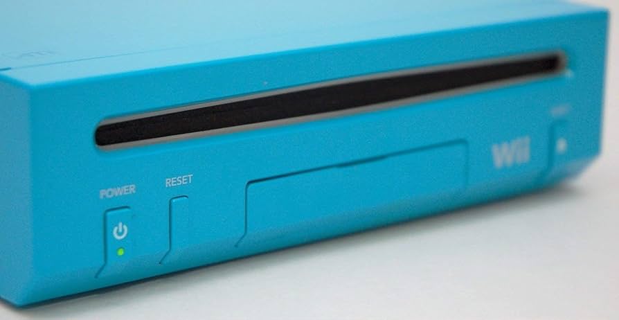 Amazon.com: Nintendo Wii Limited Edition Blue Video Game